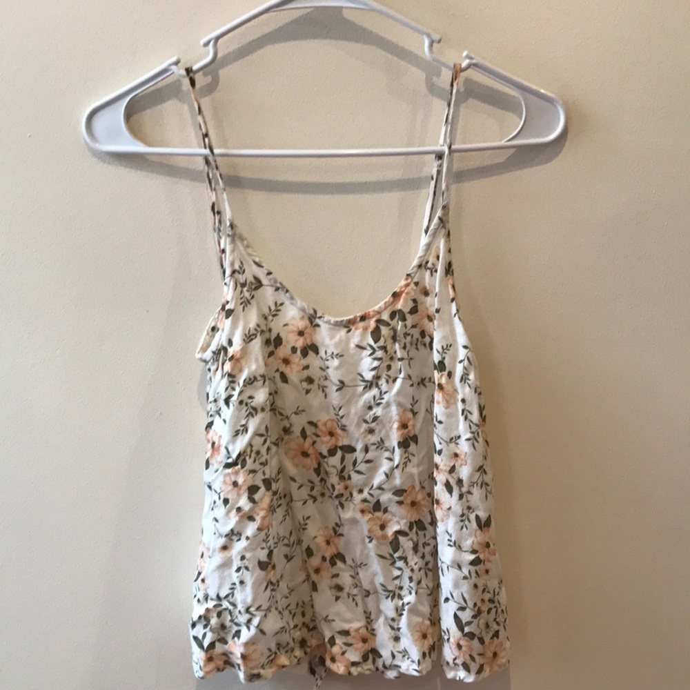 Floral tank top